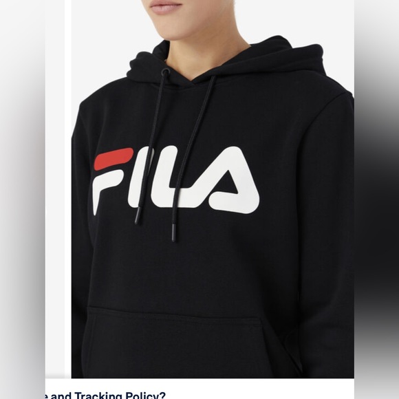 Fila Lucy Hoodie, Black Color, Size Medium - Picture 4 of 11